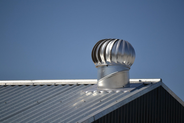 metal roofing project